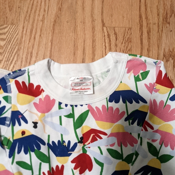 Hanna Andersson Girls Pyjama Tops size 8 - Picture 4 of 5